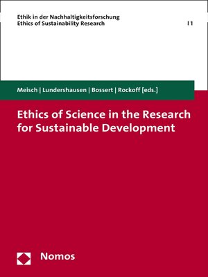 cover image of Ethics of Science in the Research for Sustainable Development